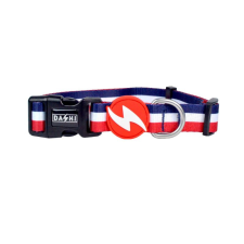 Dashi Stripes Red&amp;Blue nyakörv S (28-42cm) nyakörv, póráz, hám kutyáknak