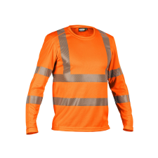 Dassy Carterville jólláthatósági munkavédelmi hosszú ujjú póló narancs színben munkaruha
