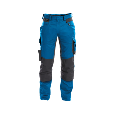 Dassy Dynax munkavédelmi nadrág azúrkék/antracit színben
