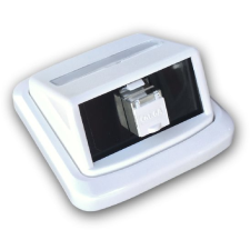 Datacom ABB Tango adatcsatlakozó STP CAT6A 1xRJ45 Skey, fehér kábel és adapter