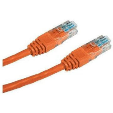 Datacom Adatkommunikációs CAT5E UTP 0,25 m narancssárga kábel és adapter