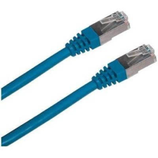 Datacom CAT5E FTP, 3m, kék kábel és adapter