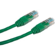 Datacom CAT5E UTP, 0.25m, zöld (1494) kábel és adapter
