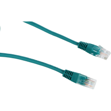 Datacom CAT5E UTP 1,5 m, zöld (1484) kábel és adapter