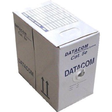 Datacom CAT5E UTP, 305m/box, kültéri kábel és adapter