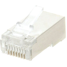 Datacom RJ45, CAT5E, STP, 8p8c, árnyékolt, lanko, vezetékre, 10-pack kábel és adapter