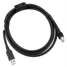 Datalogic CAB-438 USB - RJ45 egyenes összekötőkábel 2m - Fekete kábel és adapter