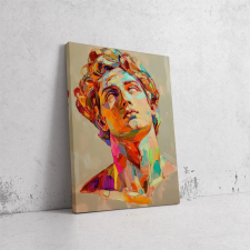  Dávid Szobor Színárnyalatai - Pop Art Vászonkép dekoráció