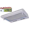 Davoline Olympia 150 ST WH Standard páraelszívó LED világítás 1 db motor, 290 m3/h, 50-67 dB zajszint, 50 cm széles, D Energiaosztály