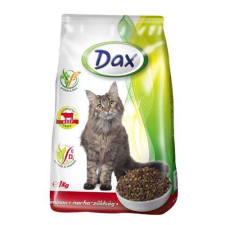  Dax 1 kg száraz cicatáp marha-zöldség macskaeledel