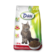  DAX cicatáp 10 kg száraz marha-zöldséges macskaeledel