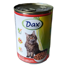 Dax marhás macskakonzerv 415g macskaeledel