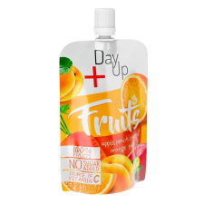 Day Up fruits almapüré barackkal, sárgarépával, narancsdarabokkal és c-vitaminnal 100 g üdítő, ásványviz, gyümölcslé
