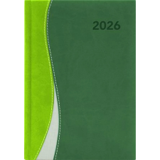 DAYLINER Dubai Naptár tervező A5 napi 2026 zöld-zöld határidőnapló