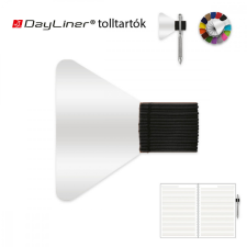 DAYLINER gumis tolltartó határidőnaplóhoz, fekete tolltartó