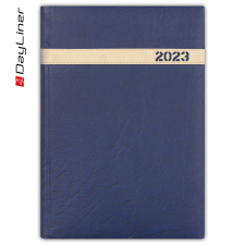 DAYLINER Határidőnapló The Boss B5 heti fehér lapokkal Kék Dayliner 2023. határidőnapló