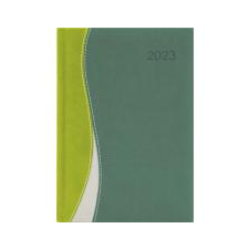 DAYLINER Naptár, tervező, A5, heti, DAYLINER, \"Dubai\", zöld-zöld határidőnapló