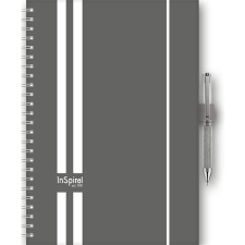 DAYLINER Naptár, tervező, A5, heti, DAYLINER, InSpiral, szürke-fehér (NSA5HSZFU) határidőnapló