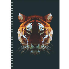 DAYLINER Naptár, tervező, A5, heti, DAYLINER, "InSpiral", tiger határidőnapló