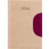 DAYLINER Naptár, tervező, A5, napi, DAYLINER Memphis, bézs-padlizsán (NMA5BPU)