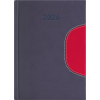 DAYLINER Naptár, tervező, A5, napi, DAYLINER Memphis, szürke-piros (NMA5SZPU)