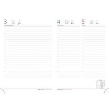 DAYLINER Naptár, tervező, A5, napi, DAYLINER, "Dubai", kék-zöld határidőnapló