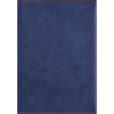 DAYLINER Naptár, tervező, A5, napi, DAYLINER "Square", kék határidőnapló