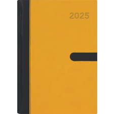 DAYLINER Naptár, tervező, A5, napi, DAYLINER "Winner", sárga határidőnapló