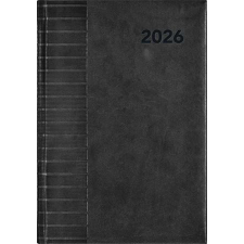 DAYLINER Naptár, tervező, A5, napi, DAYLINER, Tucson, fekete (NTA5FKU) határidőnapló