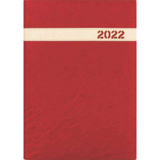 DAYLINER Naptár, tervező, B5, heti, DAYLINER, "The Boss", bordó naptár, kalendárium