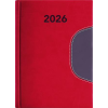 DAYLINER Naptár, tervező, B6, heti, DAYLINER Memphis, piros-szürke (NMB6PSZU)