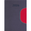 DAYLINER Naptár, tervező, B6, heti, DAYLINER Memphis, szürke-piros (NMB6SZPU)