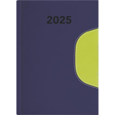 DAYLINER Naptár, tervező, B6, heti, DAYLINER "Memphis", kék-zöld határidőnapló