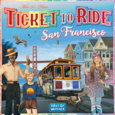 Days of Wonder Ticket to Ride San Francisco társasjáték angol változat társasjáték