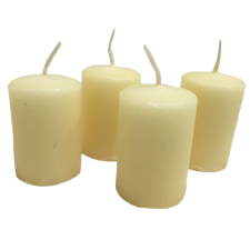 DC Adventi gyertya 5,5cm x 4cm 4db/cs. krém dekorációs kellék