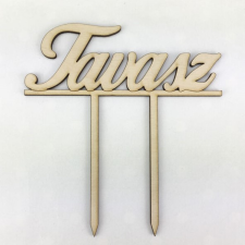 DC Beszúrós fa felirat "Tavasz" 12cm x 13cm dekorációs kellék