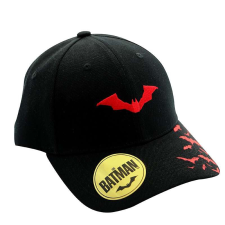  DC Comics "The Batman" fekete/piros snapback sapka (ABYCAP058) gyerek sapka