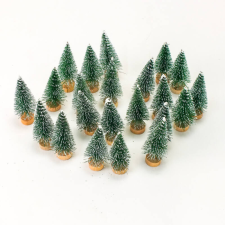 DC Dekor fenyőfa zöld 6cm x 2,5cm karácsonyi dekoráció