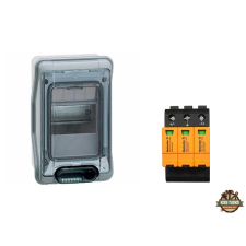  DC doboz készlet 1 sztring, Weidmüller, T2 villanyszerelés