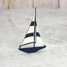 DC Fa balatoni vitorlás 15cm x 9,7cm dekorációs kellék
