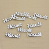 DC Fa felirat "Húsvét" 6cm x 2cm x 3mm - fehér