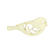 DC Fa figura - Madárka 4cm x 8,4cm dekorációs kellék