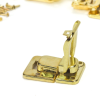 DC Fém csat arany színű szögletes 4cm x 2,6cm