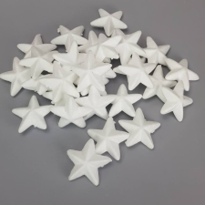 DC Polisztirol csillag 6,5 cm dekorálható tárgy