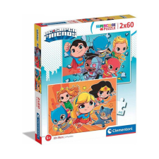  DC Super Hero Mini Friends 2x60 db-os puzzle Clementoni puzzle, kirakós