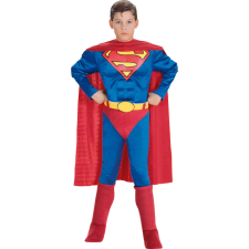 DC Superman Deluxe izomruha fiúknak 125-135 cm 5-7 év jelmez