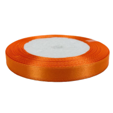 DC Szatén szalag 1cm széles narancs dekorációs kellék