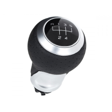 DCR Audi A5 2007- sebességváltó gomb FEKETE + EZÜST 5 SEBESSÉGES autóalkatrész