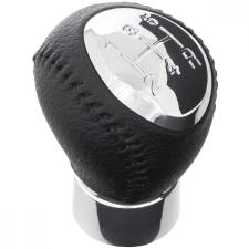 DCR Mazda Premacy 99-05 sebességváltó gomb FEKETE BŐR 5 SEBESSÉGES 10MM autóalkatrész