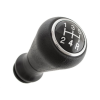 DCR Peugeot 407 sebességváltó gomb FEKETE + FEHÉR SZÁM